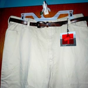 Cream colored Womens slacks